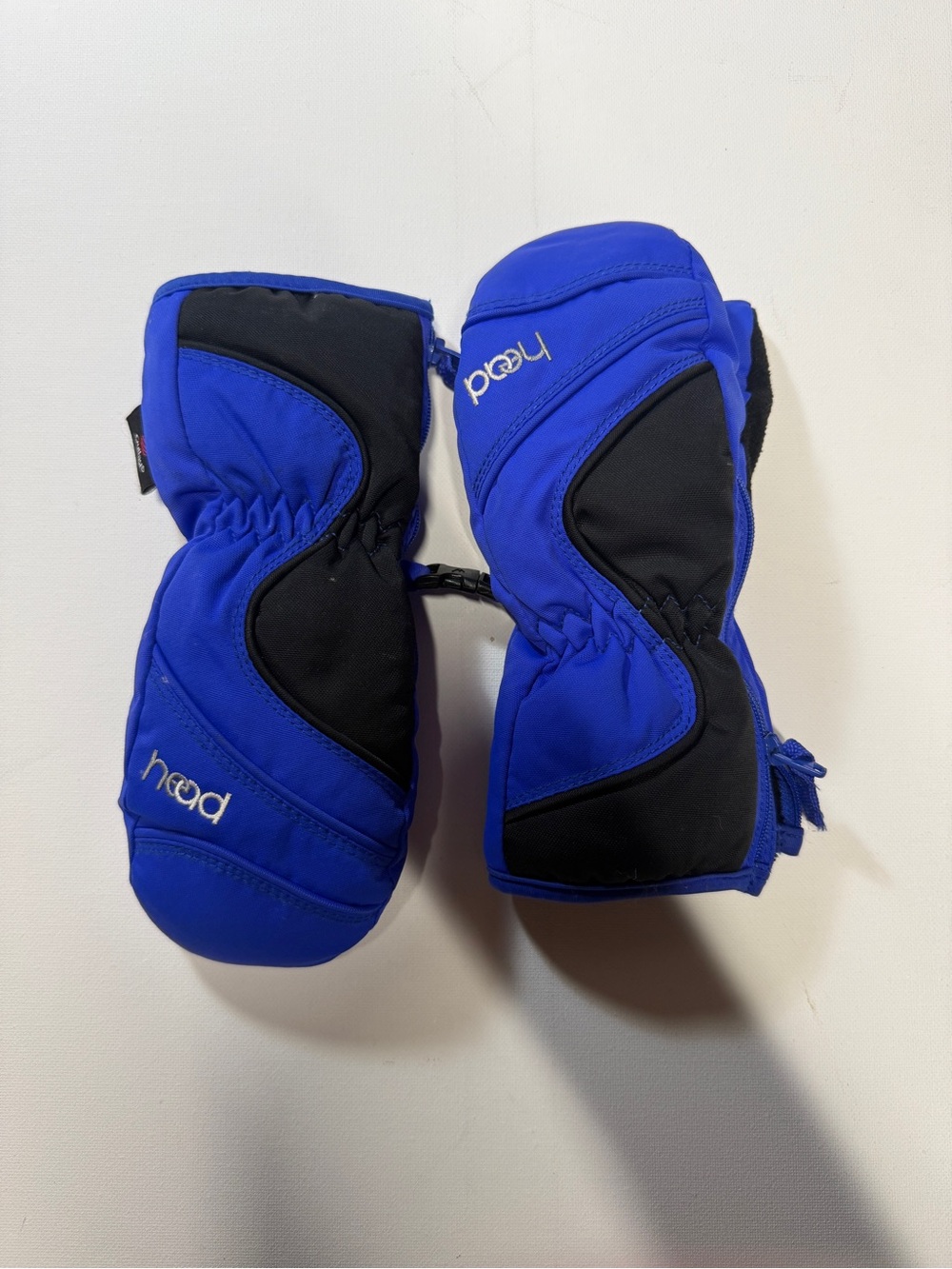 Head Blue and Black Kids Winter Mittens